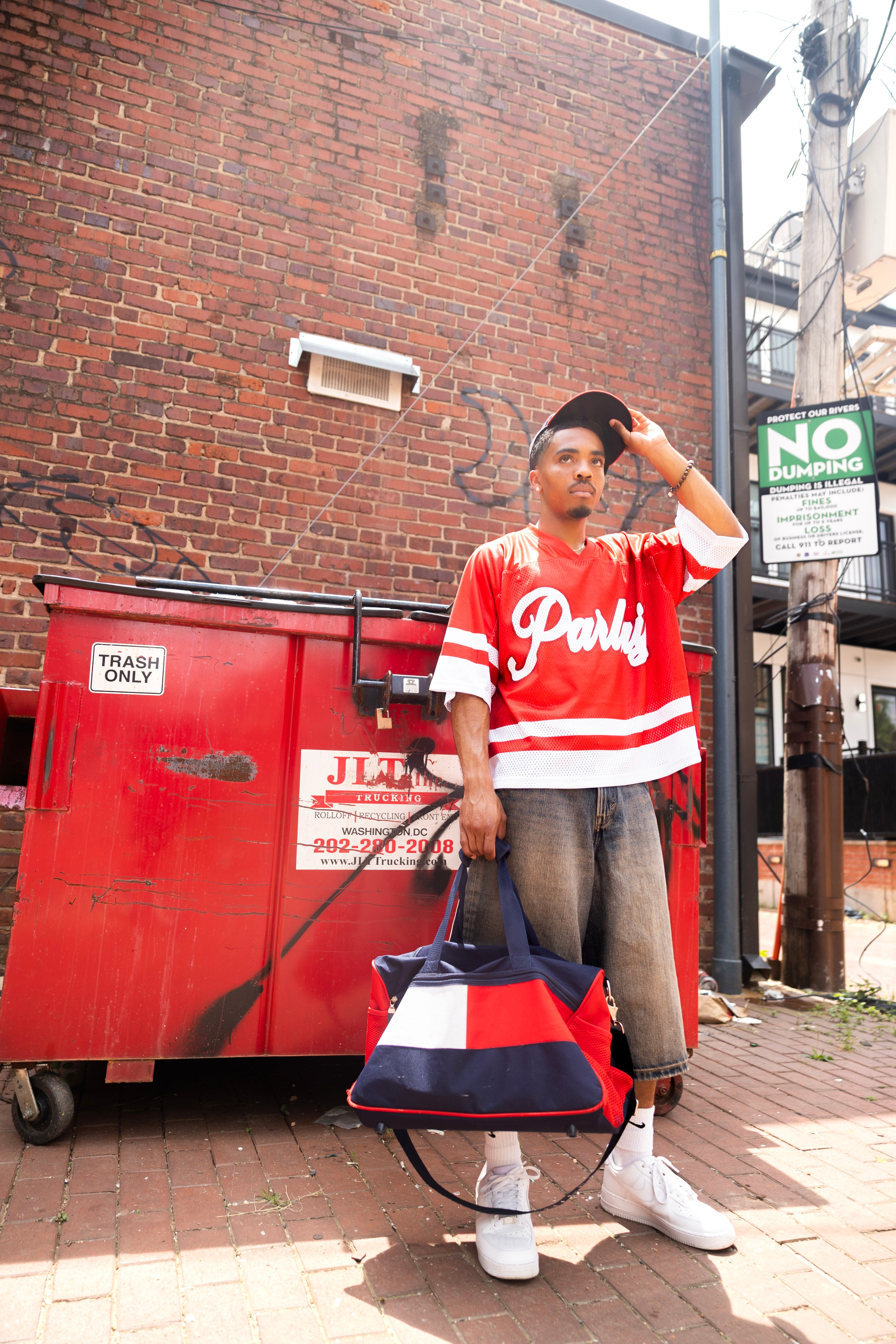 UNISEX RED PARLAŸ TRIO JERSEY