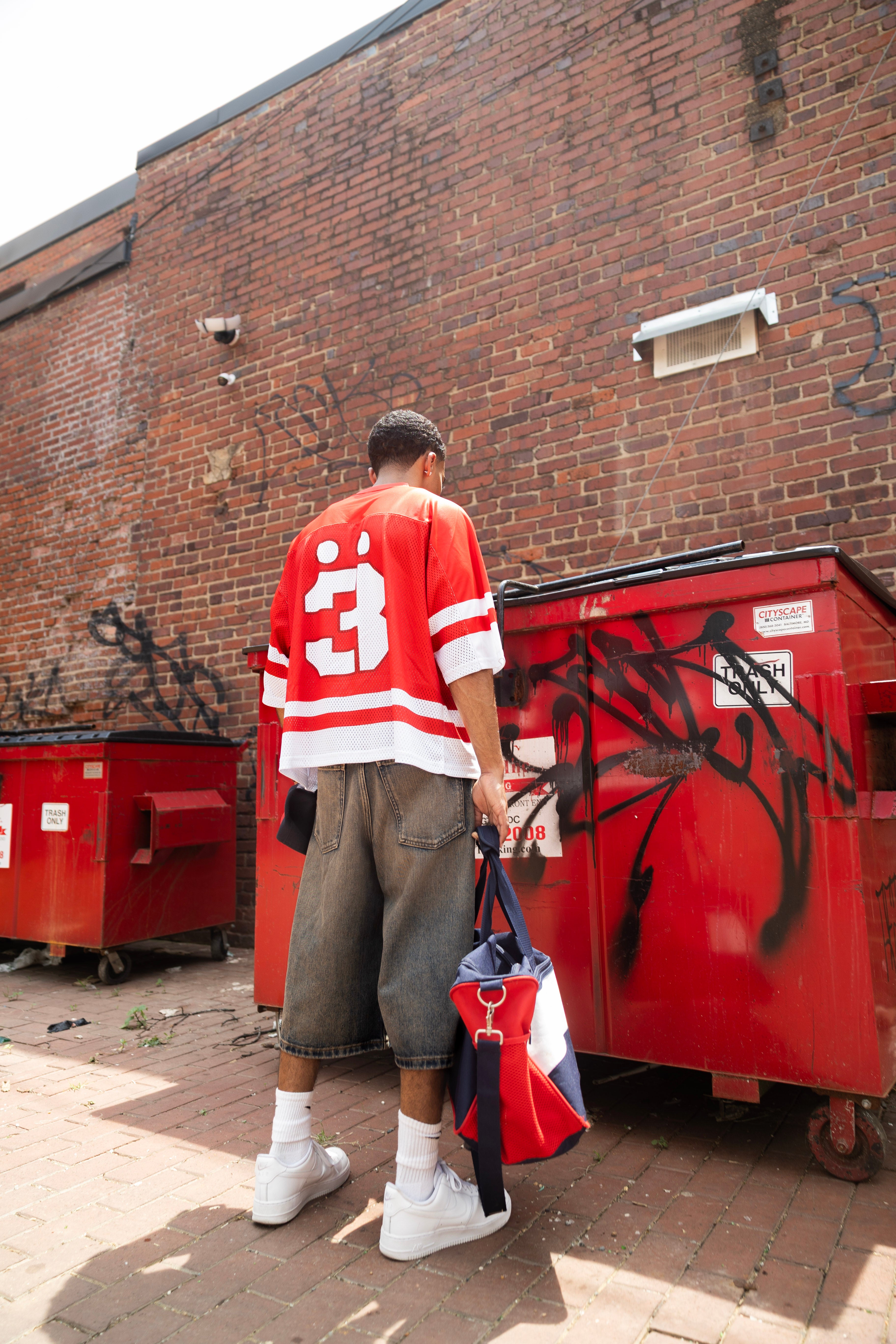 UNISEX RED PARLAŸ TRIO JERSEY
