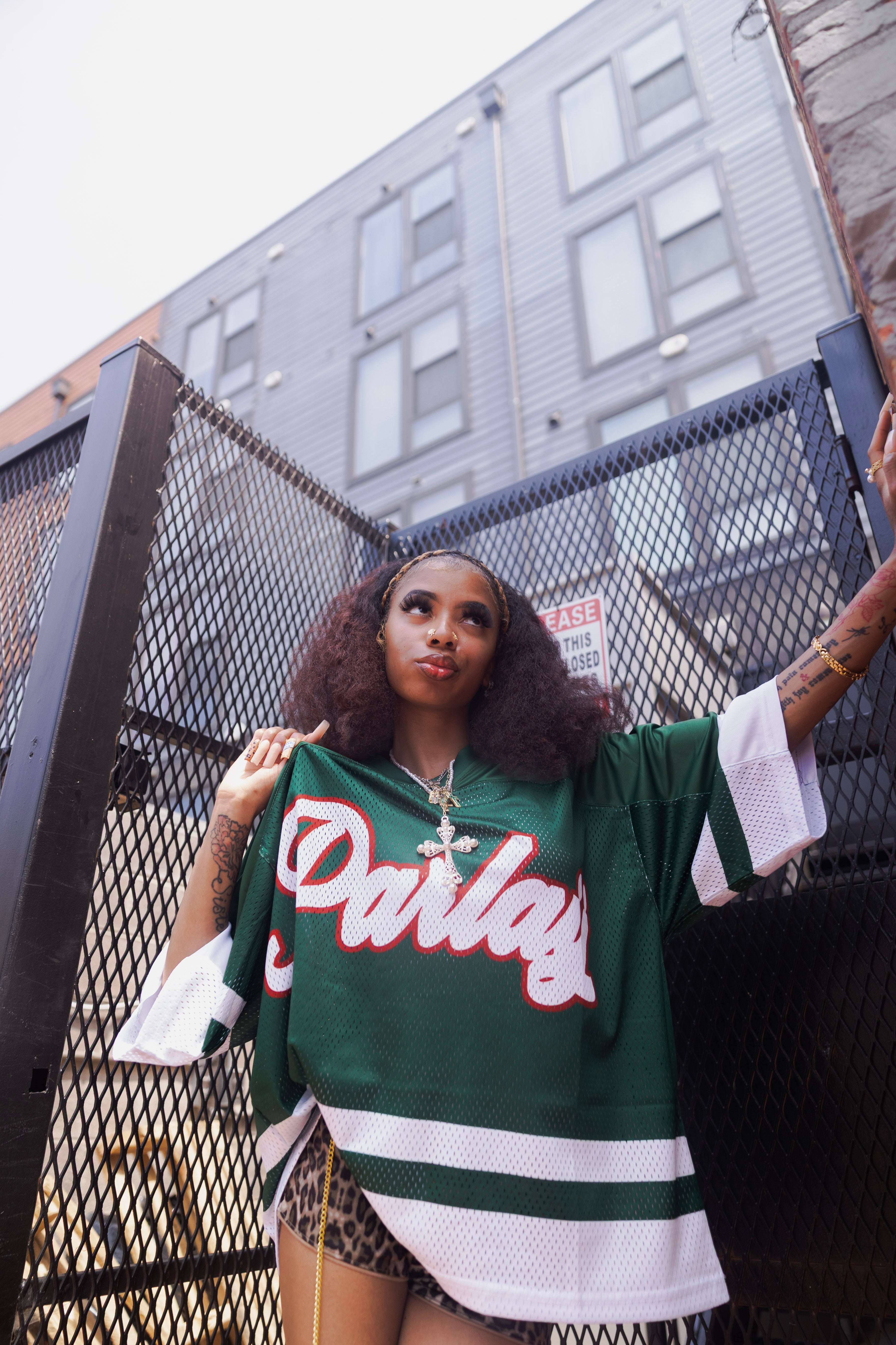 UNISEX GREEN PARLAŸ TRIO JERSEY