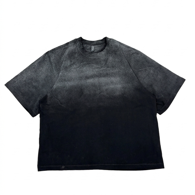 BLACK SÜN-FADED SHIRT