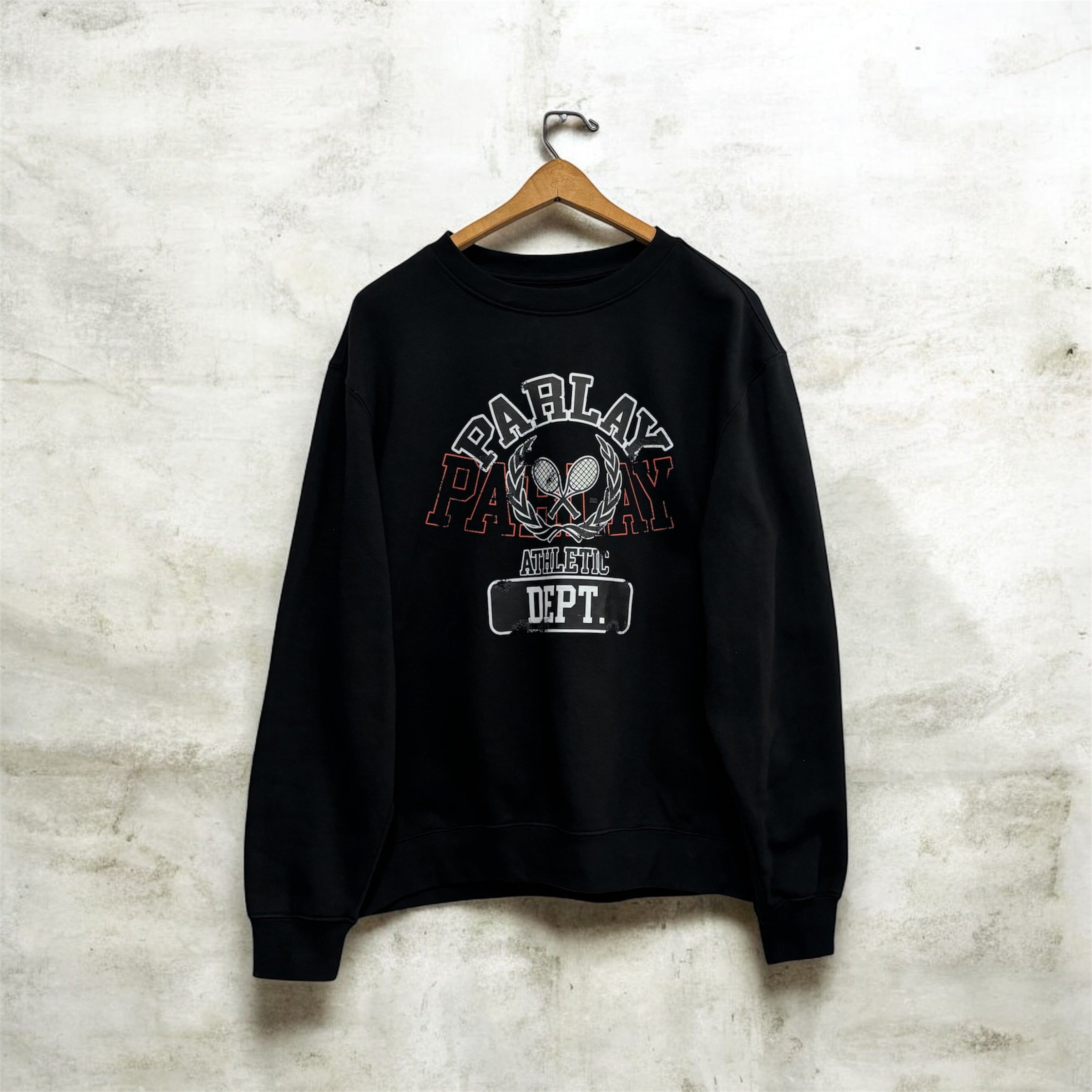 Parlay Athletic Dept. Crewneck Black